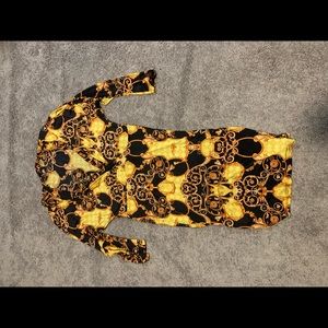 PLUS SIZE - VERSACE INSPIRED BODYCON DRESS